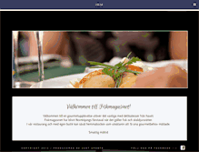 Tablet Screenshot of fiskmagasinet.se